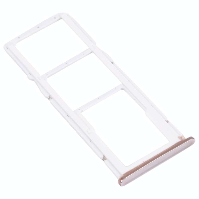 SIM Card Tray + SIM Card Tray + Micro SD Card Tray for Huawei Y7 Pro 2018 (Silver)