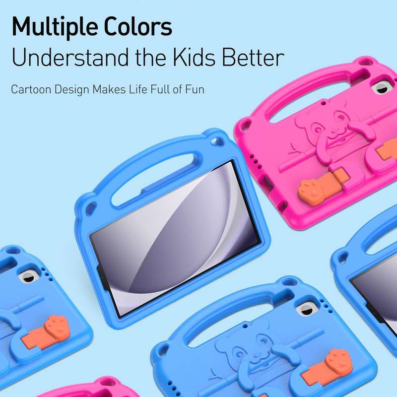 For Samsung Galaxy Tab A9 DUX DUCIS PANDA Series Shockproof EVA Protective Tablet Case(Blue)