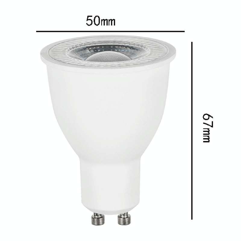 GU10 8W SMD 2835 16 LEDs 6000-6500K High Brightness No Flicker Lamp Cup Energy-saving Spotlight, ...