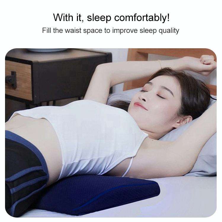 Lumbar Support Cushion Pregnant Women Sleep Lumbar Pillow, Colour: Standard Gray