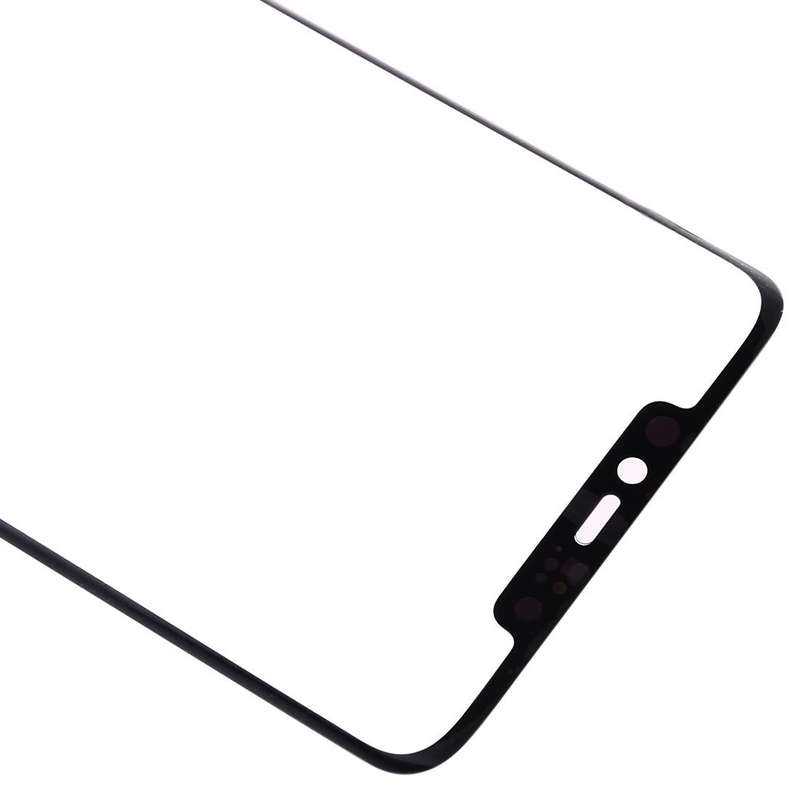 For Huawei Mate 20 Pro Front Screen Outer Glass Lens (Black)