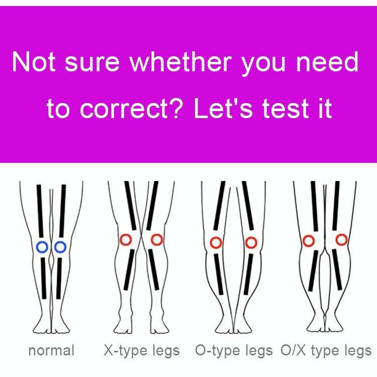 3 PCS/Set Leg Posture Corrector O/X-type Bowlegs Orthotic Bandage Straightening Belt Band, Size: ...