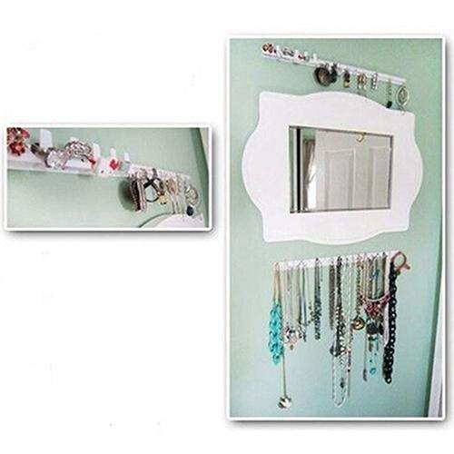 9 In 1 Adhesive Wall Mount Jewelry Hooks(Blue)