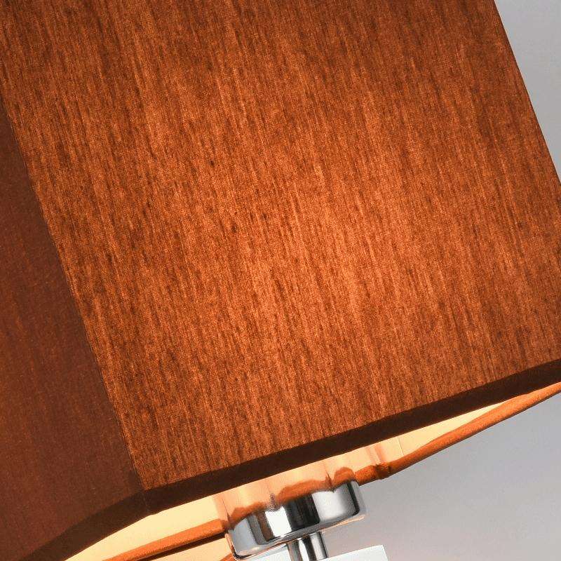 Creative Minimalist Living Room Bedroom Bedside Lamp Hotel Reading Lamp, Lampshade Color:Single T...