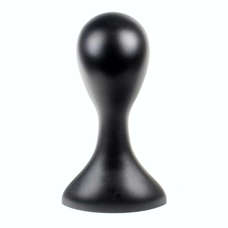 Female Plastic Mannequin Manikin Head Model Foam Wig Hair Glasses Display Stand Black