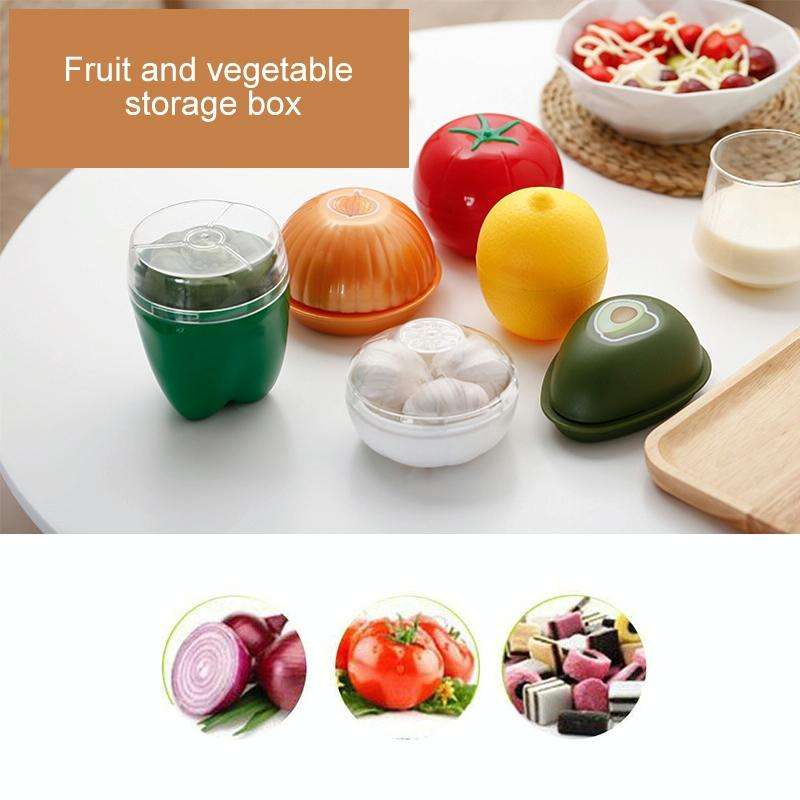 Kitchen Creative Vegetable Storage Containers(Tomato)