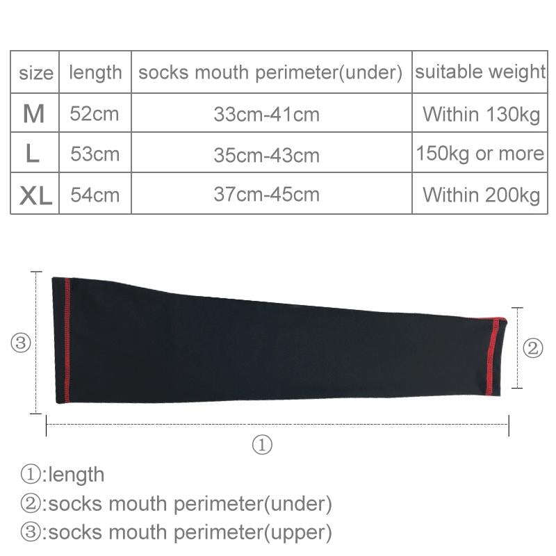 Outdoor Basketball Badminton Sports Knee Pad Riding Running Gear Long Breathable Protection Legs ...