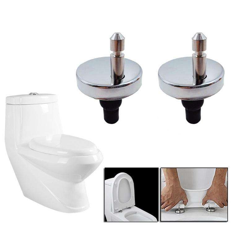 1 Pair 3903 Zinc Alloy Toilet Seat Hinge Installation Nut Quick Release Installation Screw(Toilet...