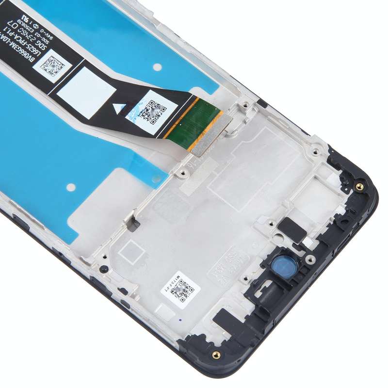 For Motorola Moto G04 OEM LCD Screen Digitizer Full Assembly with Frame