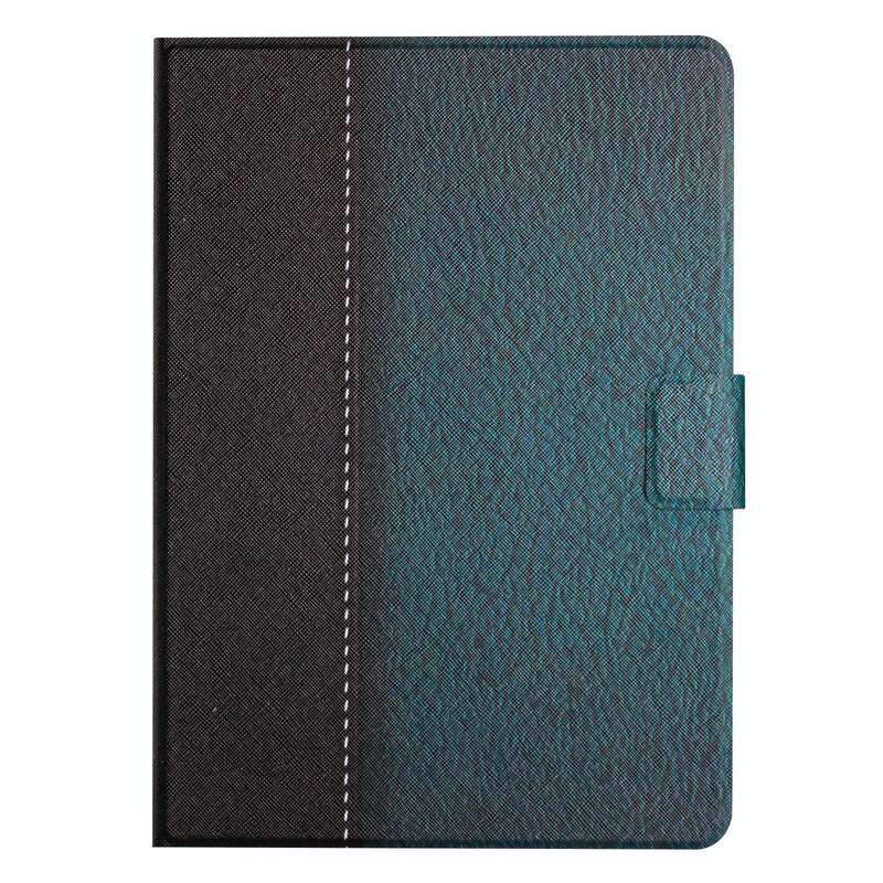 For Samsung Galaxy Tab A9 Stitching Solid Color Smart PU Tablet Case with Sleep / Wake-up Functio...