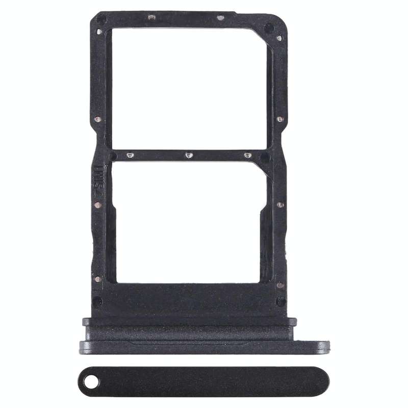 For Huawei Enjoy 60 Pro SIM + SIM  Card Tray (Black)