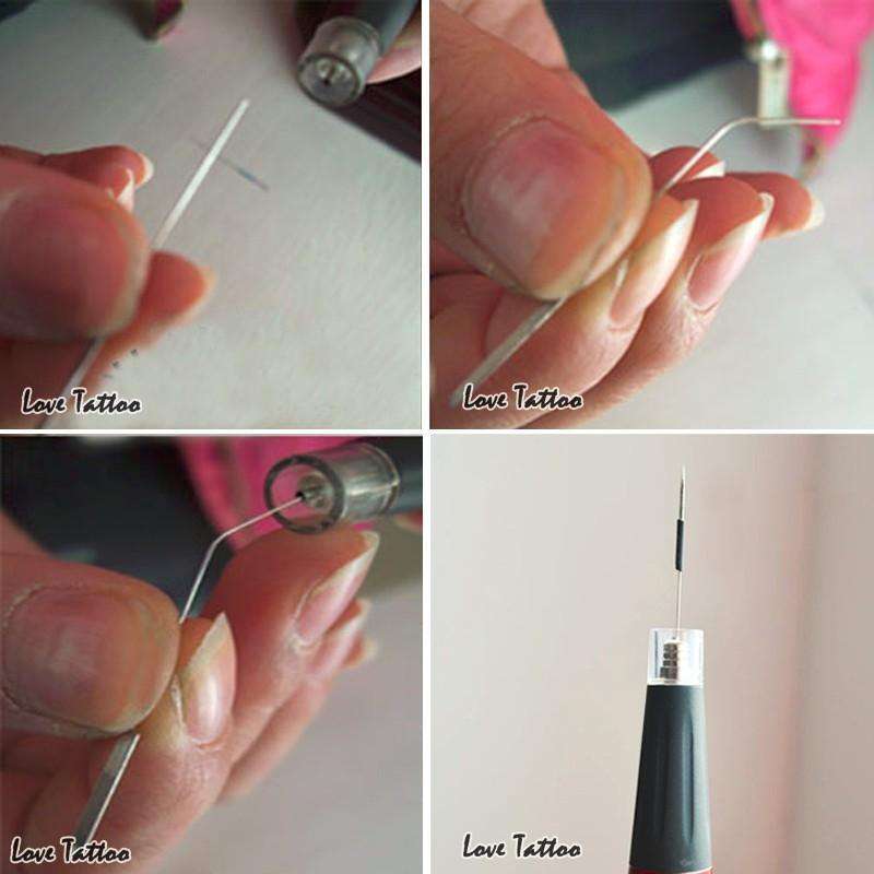 50pcs 3R 0.35 x 50mm Disposable Tattoo Needles Agujas Microblading Permanent Makeup Machine Needle