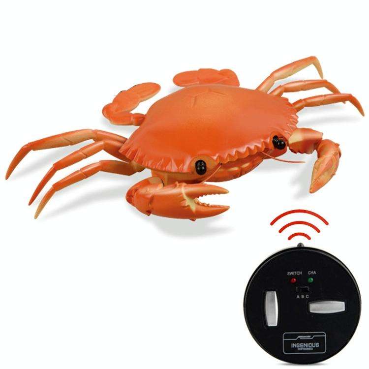 9995 Infrared Sensor Remote Control Simulated Crab Creative Children Electric Tricky Toy Model (Y...