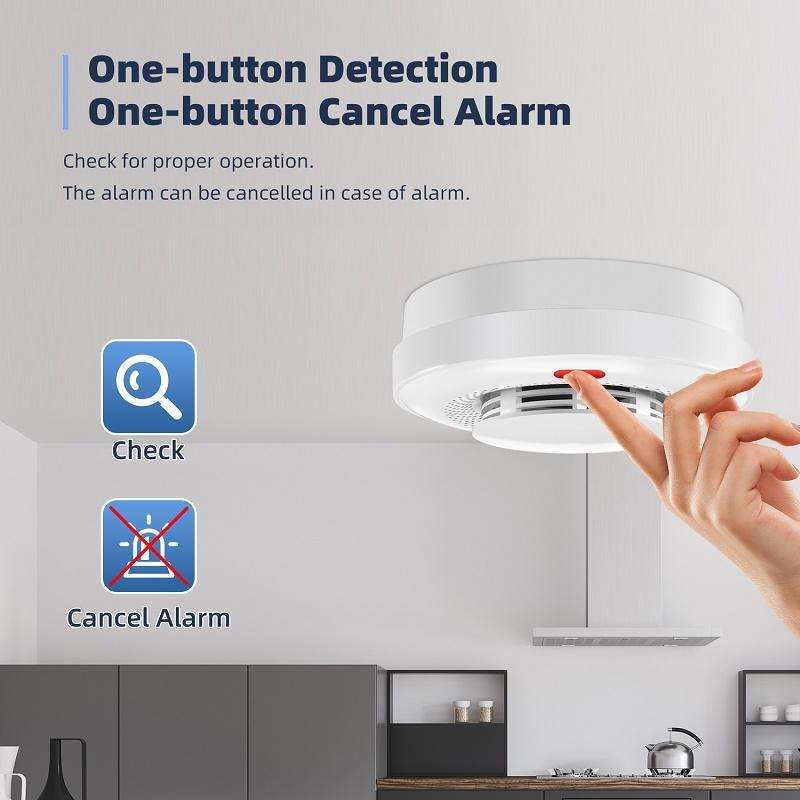 Intelligent Smoke Alarm Remote Fire Smoke Detector, Model: A500 Wireless 433