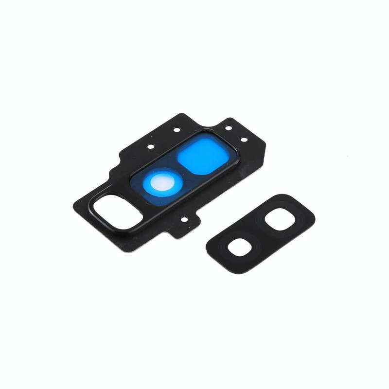 For Galaxy S9+ / G9650 10pcs Camera Lens Cover (Black)