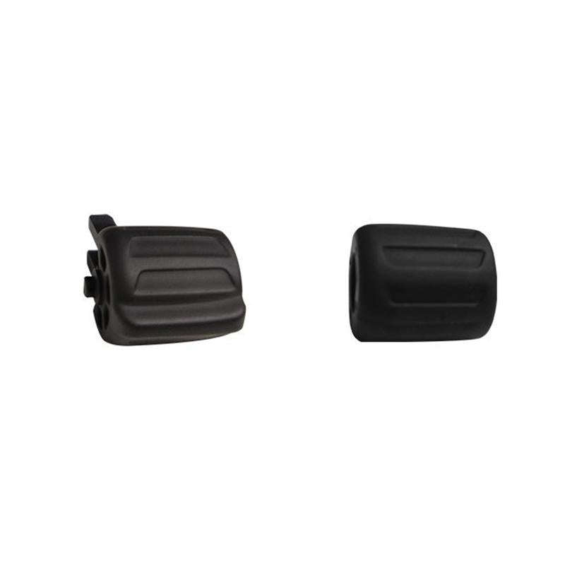 2 PCS Car Multi-functional Steering Wheel Rubber Button for BMW F10 / F07 / F02, Left and Right D...