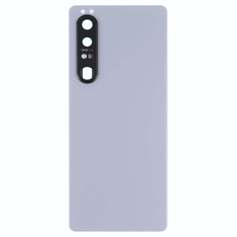 Original Battery Back Cover with Camera Lens for Sony Xperia 1 III(Silver)