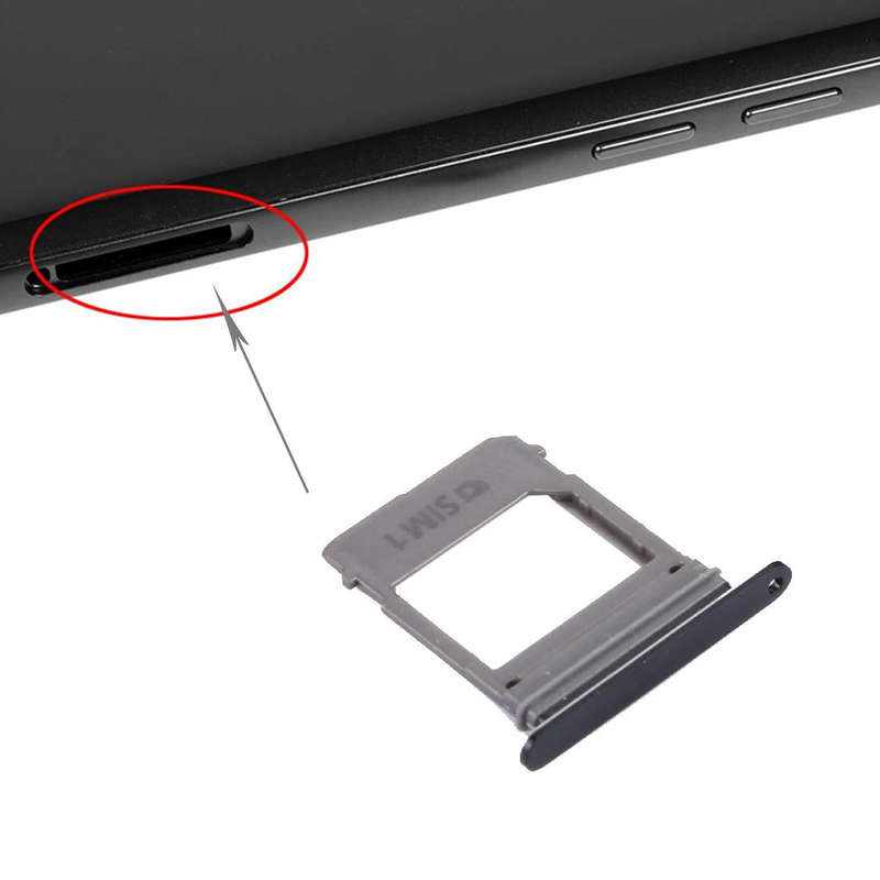 For Galaxy A5 (2017) / A520 & A7 (2017) / A720 SIM Card Tray + Micro SD Card Tray, Single Card (B...