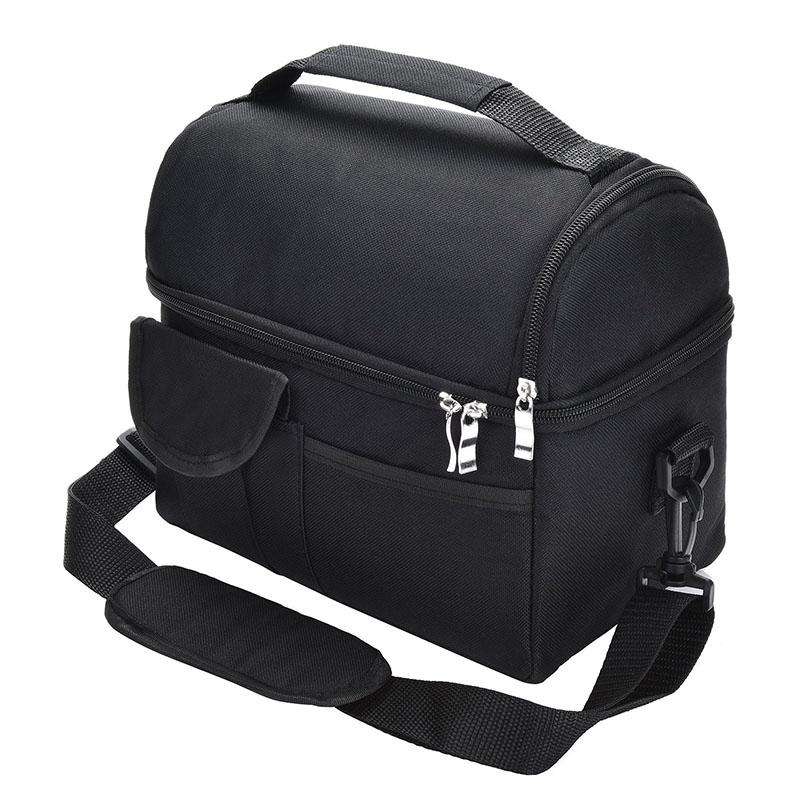 Lunch Bag Reusable Insulated Bag Multifunctional Waterproof Insulated Lunch Box(Blue)