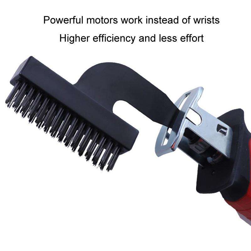 Rust Removal Grinding Tools Electric Steel Wire Nylon Brush Cleaning Set, Specification: Nylon Br...