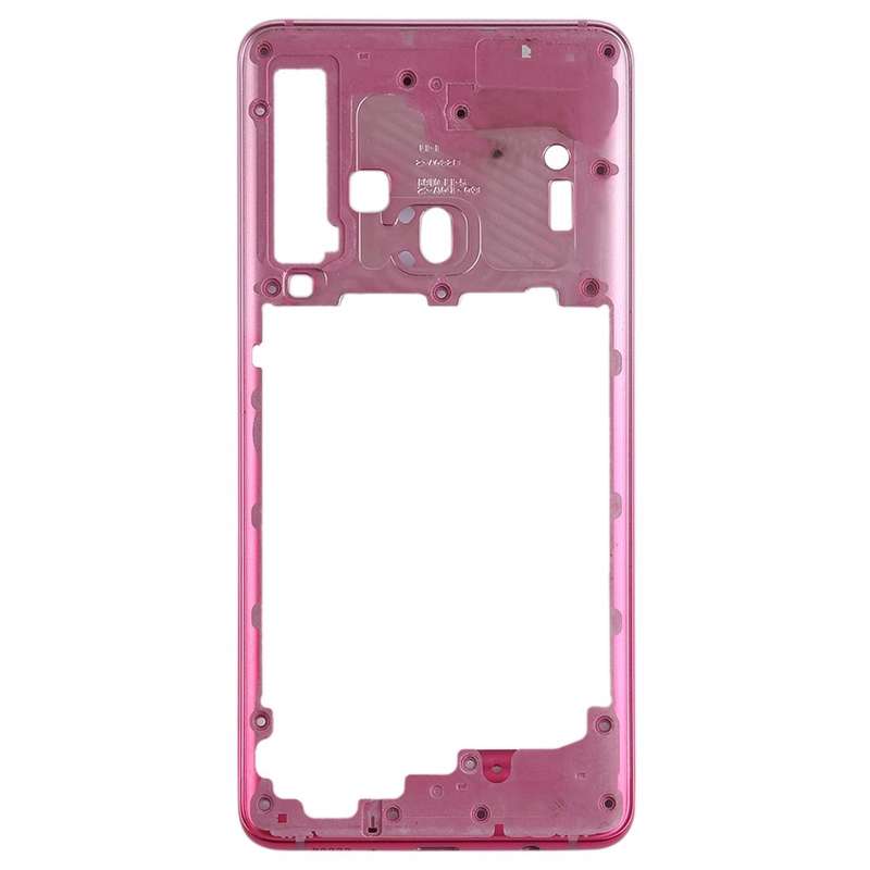 For Galaxy A9 (2018) Middle Frame Bezel Plate (Rose Gold)