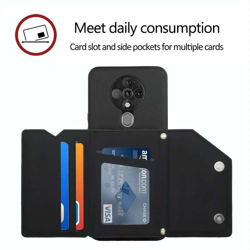 For Tecno Spark 6 Skin Feel PU + TPU + PC Phone Case(Black)