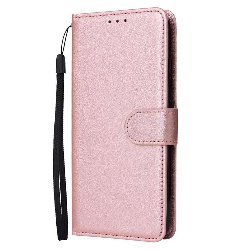 For vivo Y91C / Y1s Multifunctional Horizontal Flip Leather Case with Three Card Slot(Rose Gold)