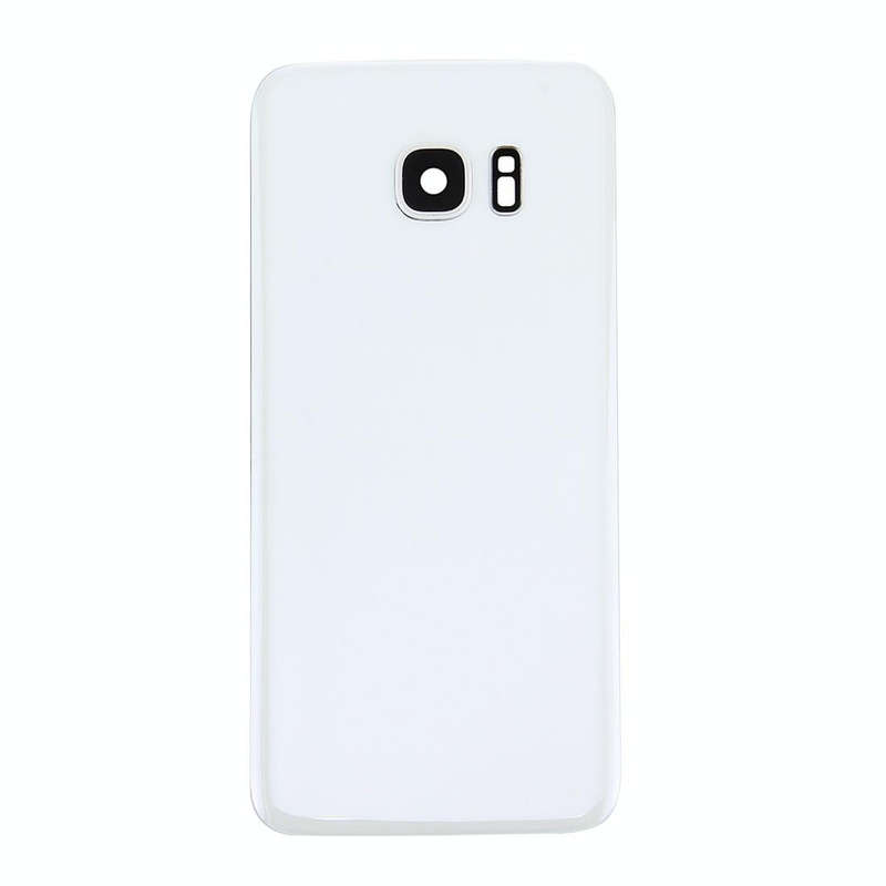 For Galaxy S7 Edge / G935 Original Battery Back Cover with Camera Lens Cover (White)