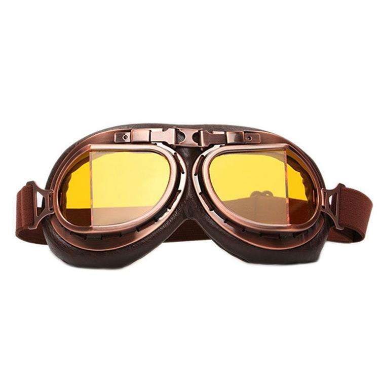 Protective Glasses Dustproof Anti-wind / Sand Riding Motorcycle Goggles Industrial Goggles(Yellow...