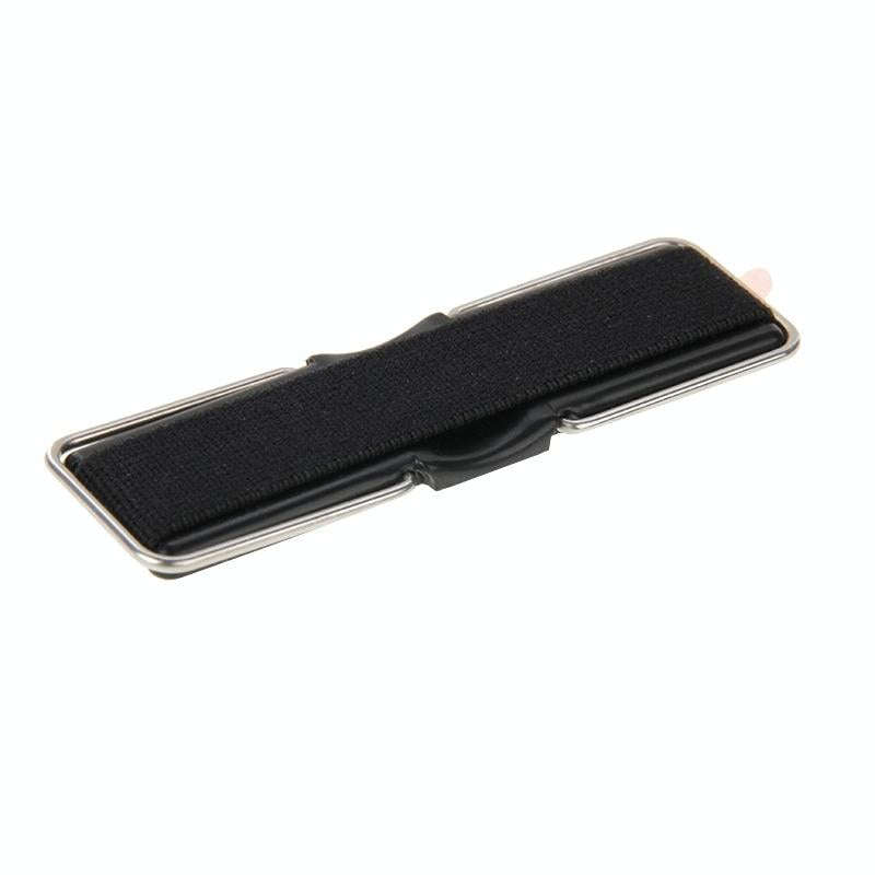 Universal Mini Foldable Holder Stand with Finger Grip(Black)
