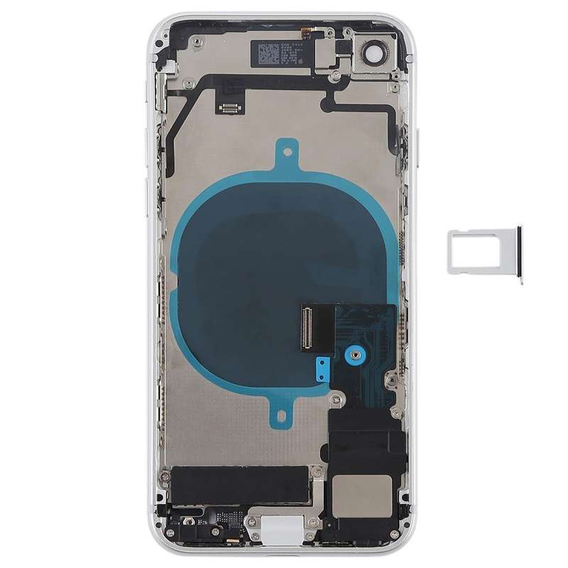 Battery Back Cover Assembly with Side Keys & Vibrator & Speaker Ringer Buzzer & Power Button + Vo...