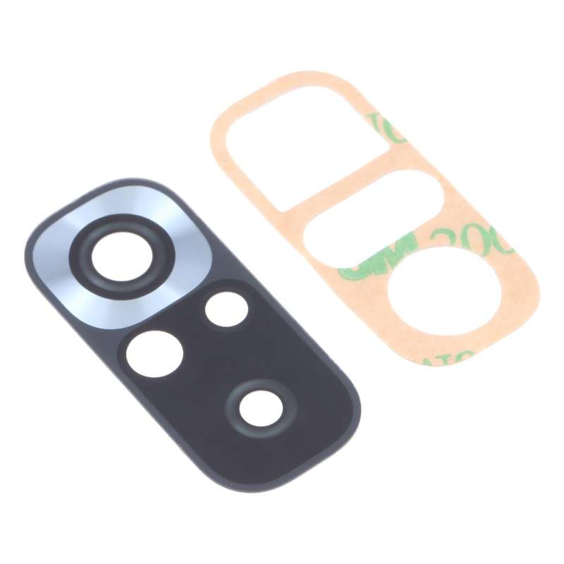 10 PCS Back Camera Lens for Xiaomi Redmi Note 10S M2101K7BG M2101K7BI M2101K7BNY(Silver)