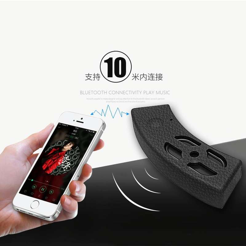 Motorcycle ABS Shell Helmet Bluetooth Stereo Speaker for iOS and Android