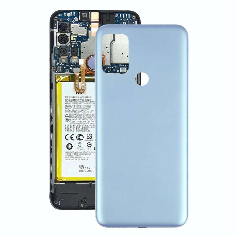 Battery Back Cover for Motorola Moto G20 XT2138-1 XT2138-2 (Blue)