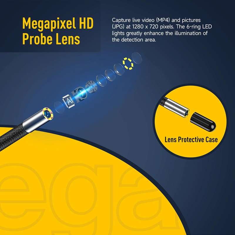 Ulefone uSmart E03 Rotatable Endoscope IP67 Waterproof for Armor 24 / 21 / 19 / 18T / 18T Ultra /...