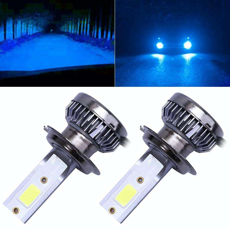 2 PCS H7 DC9-36V / 36W / 8000K / 6000LM IP68 Car / Motorcycle Mini COB LED Headlight Lamps / Fog ...