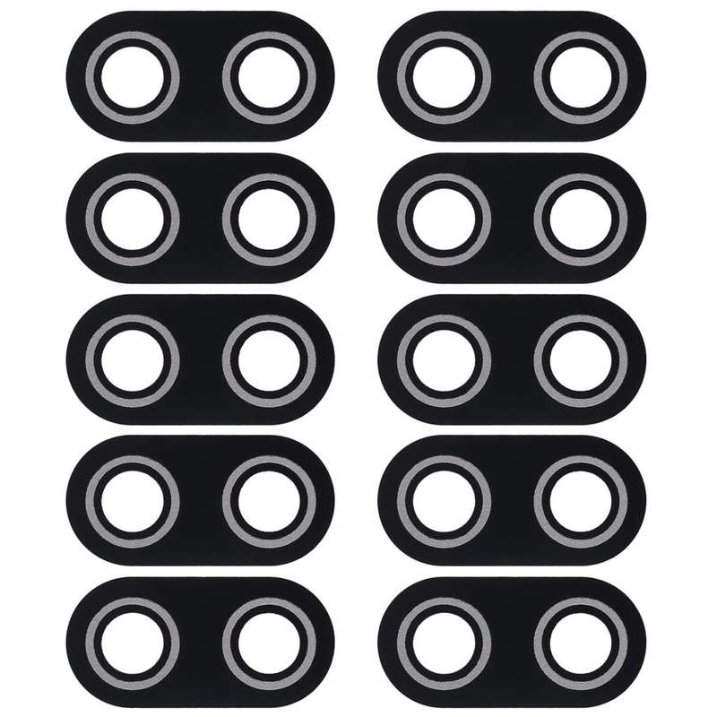 10 PCS Back Camera Lens Cover for Asus ZenFone Max Plus(M1) X018DC Pegasus 4s ZB570TL 5.7 inch (B...
