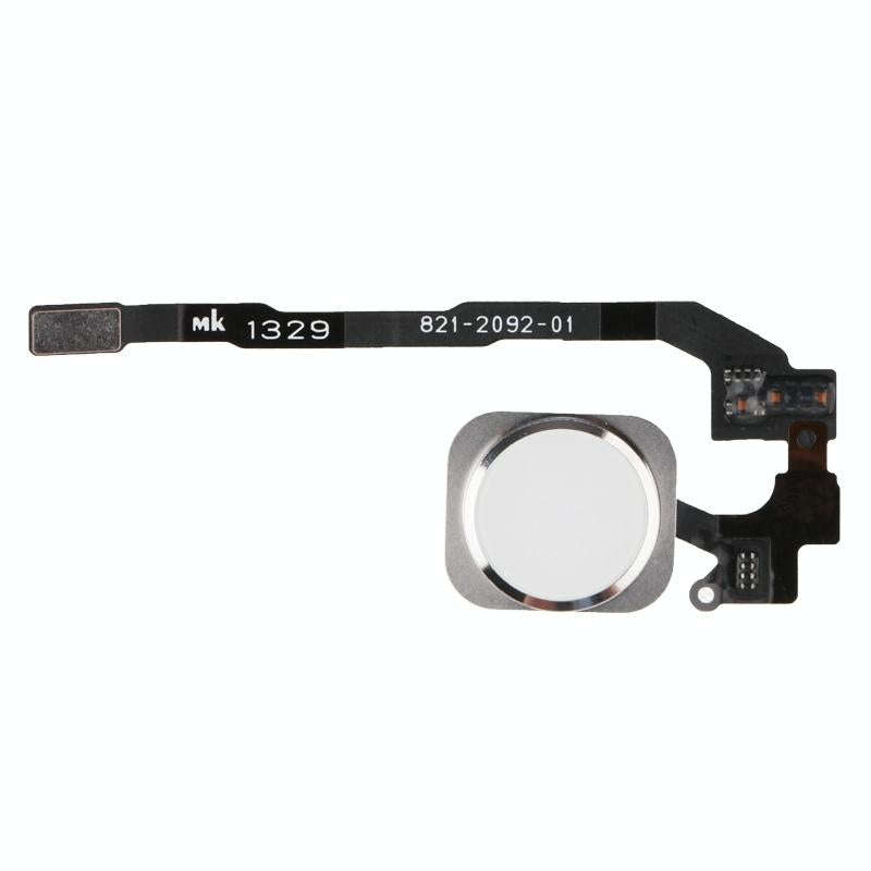 Home Key Button with PCB Membrane Flex Cable for iPhone 5S , No Fingerprint Identification Functi...