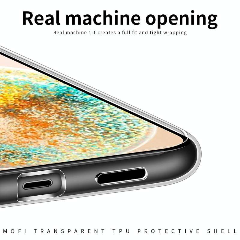 For Samsung Galaxy A05s MOFI Ming Series Ultra-thin TPU Phone Case(Transparent)