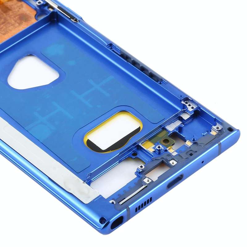 For Samsung Galaxy Note10+ 5G SM-N976F  Middle Frame Bezel Plate (Blue)