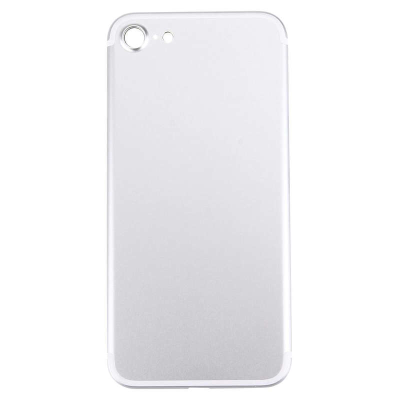 5 in 1 for iPhone 7 (Back Cover + Card Tray + Volume Control Key + Power Button + Mute Switch Vib...