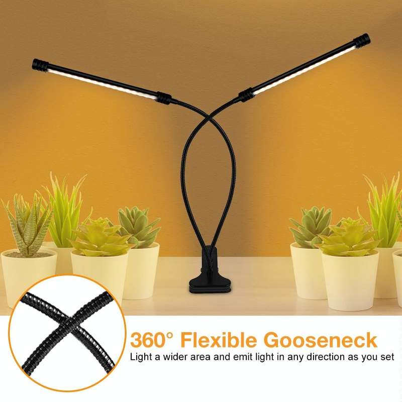 LED Plant Lamp Full Spectroscopy Natural White Remote Control Dimming Plant Growth Lamp, Power: 9...