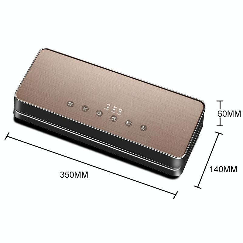 Automatic Vacuum Sealer Household Food Preservation Packaging Machine, Plug Specification:EU Plug...