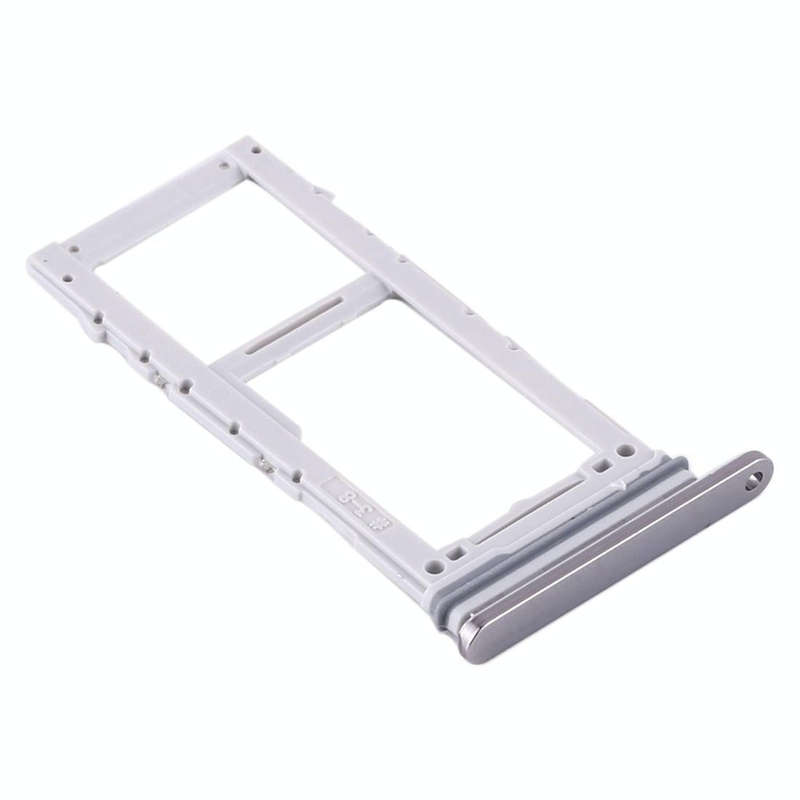 For Samsung Galaxy Note10+ SIM Card Tray + SIM Card Tray / Micro SD Card Tray (Grey)
