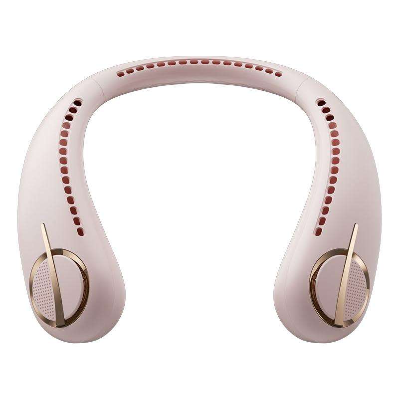 Benks F21 Leafless Negative Ion Hanging Neck Fan (Pink)