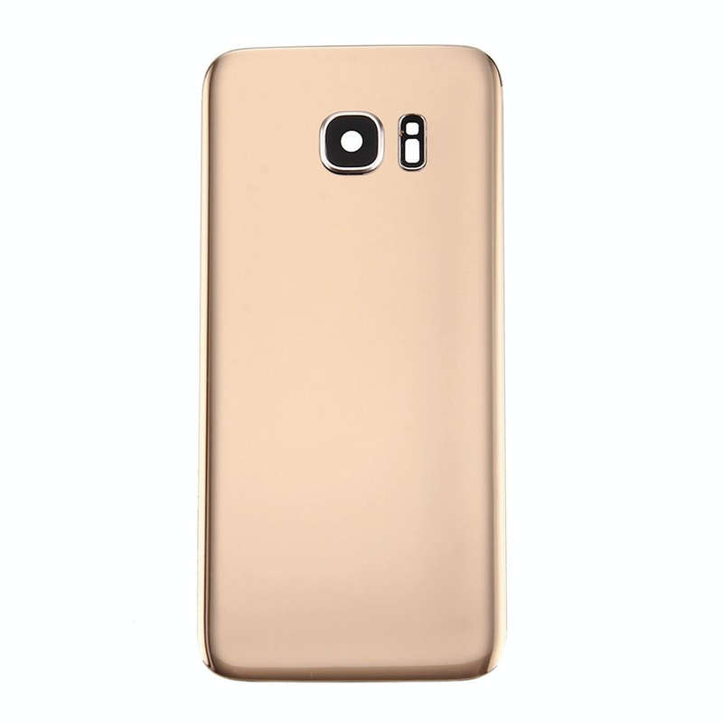 For Galaxy S7 Edge / G935 Original Battery Back Cover with Camera Lens Cover (Gold)
