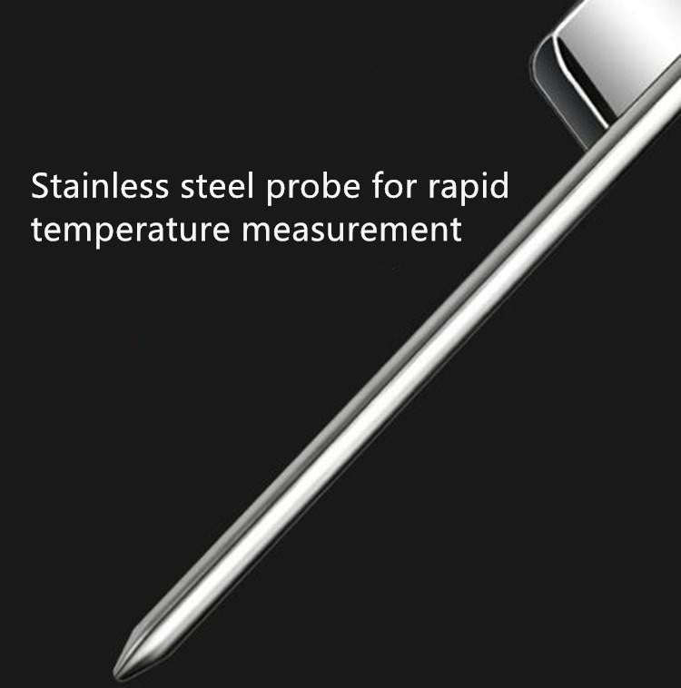 L-BEANS Stainless Steel Hand Made Coffee Thermometer Coffee Probe Water Temperature Meter, Style:...