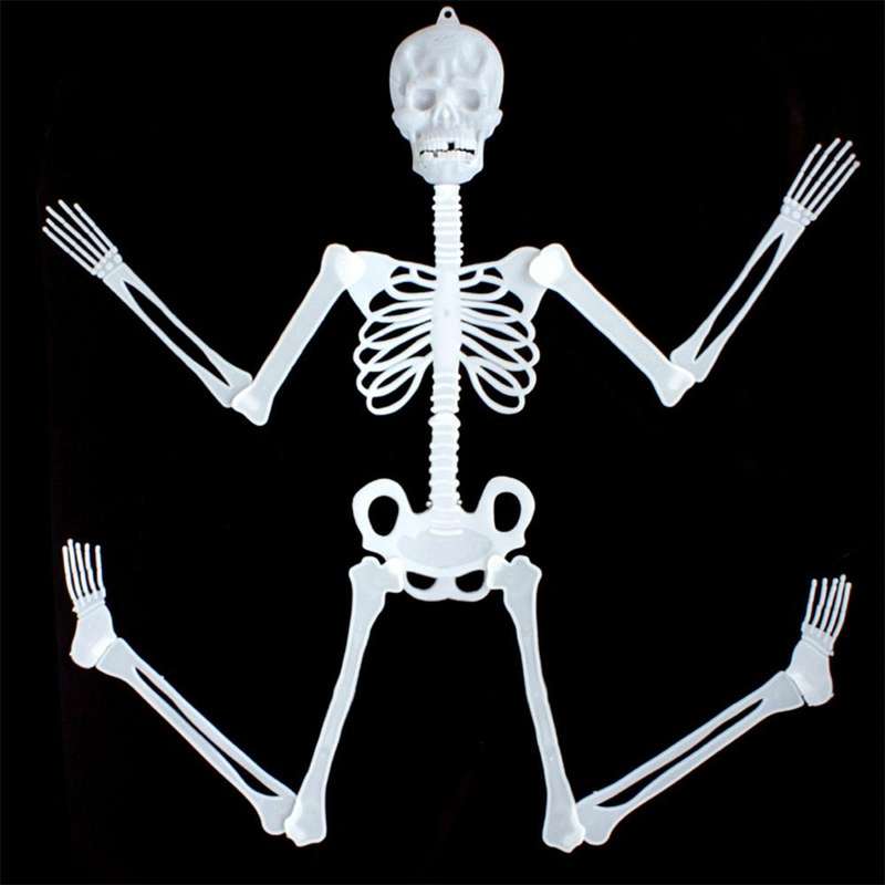 Luminous Skeleton Halloween Activity Props Bar Haunted House Decoration Supplies Fluorescent Skel...