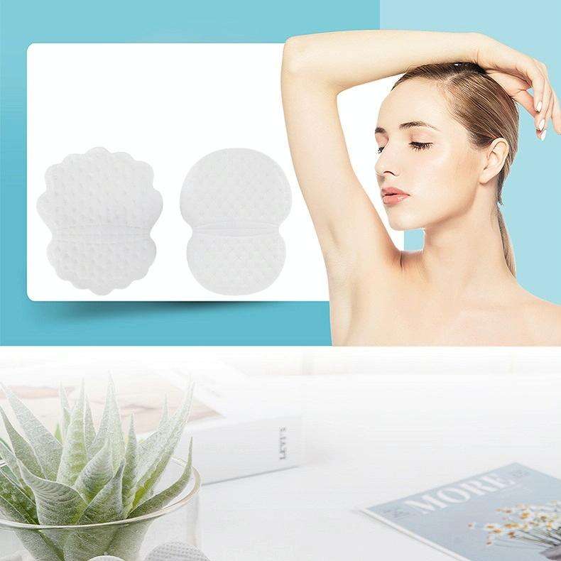 50 PCS Summer Breathable Underarm Invisible Sweat-absorbing Stickers Mint