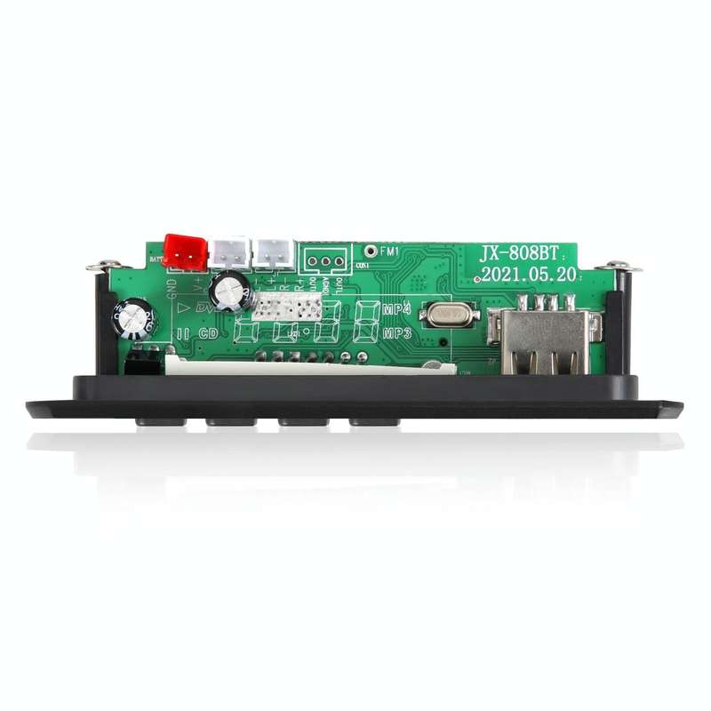 JX-808BT Car 12V Audio MP3 Player Decoder Board FM Radio USB, with Bluetooth / Remote Control / R...